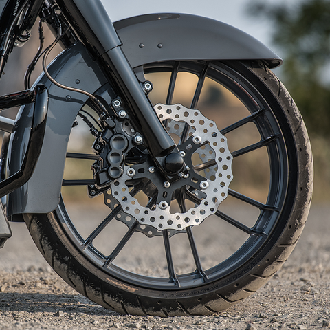 ARLEN NESS 6-Piston Caliper - Front Right - Black - 11.8