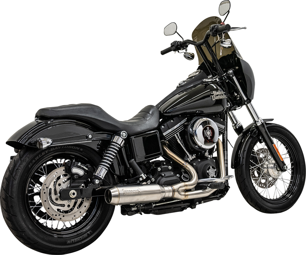 BASSANI XHAUST 2-into-1 Ripper Exhaust System with Super Bike Muffler - Stainless Steel 1D7SS - Team Dream Rides