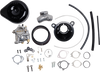 S&S CYCLE Super E Carburetor with Stealth Air Cleaner Kit - Gloss Black - Evolution Big Twin 110-0146 - Team Dream Rides