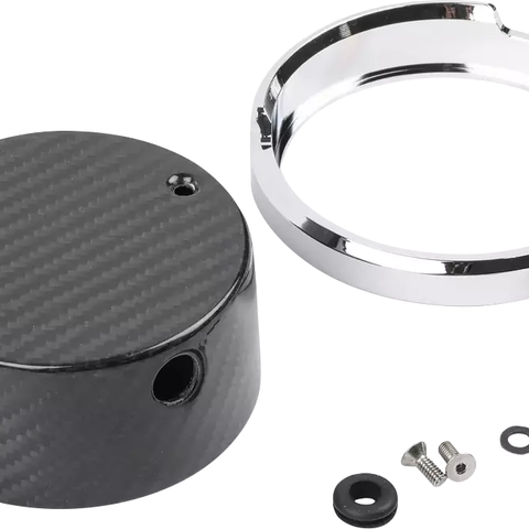 THRASHIN SUPPLY CO. Gauge Relocation Kit - Chrome TSC-2710-3 - Team Dream Rides