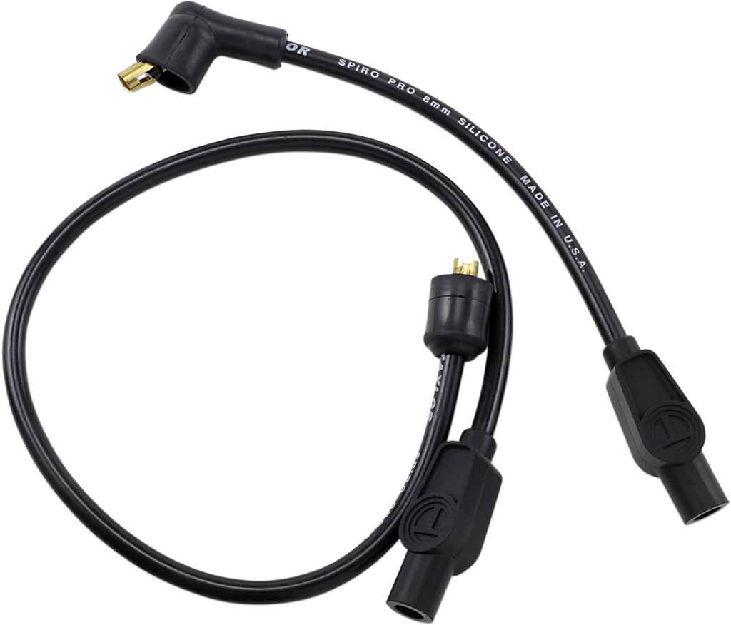 SUMAX Spark Plug Wires - Black - FLT/XL 8mm Custom-Fit Spark Plug Wire Kit - Team Dream Rides
