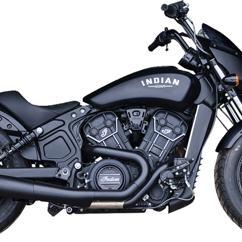 S&S CYCLE 2-into-1 Grand National Exhaust System - Black - 49-State 4111-266 - Team Dream Rides