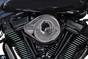 S&S CYCLE Stealth Teardrop Air Cleaner - M8 - Lava Chrome 170-0781 - Team Dream Rides