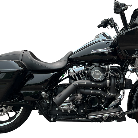 TRASK Tornado Turbo Performance Kit - Black with Black Exhaust TM-7600-BK - Team Dream Rides