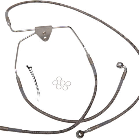 DRAG SPECIALTIES Brake Line - Front - +8