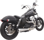BASSANI XHAUST Road Rage 3 Exhaust - Stainless - '91-'17 Dyna Road Rage Type III 2:1 Exhaust System - Team Dream Rides