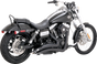 VANCE & HINES 2-into-2 Big Radius Exhaust System - Matte Black 46081 - Team Dream Rides