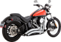 VANCE & HINES 2-into-2 Big Radius Exhaust System - Chrome 26079 - Team Dream Rides