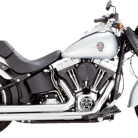 VANCE & HINES Big Shots Staggered Exhaust System - Chrome 17959 - Team Dream Rides