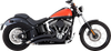 VANCE & HINES 2-into-2 Big Radius Exhaust System - Matte Black 46079 - Team Dream Rides