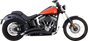 VANCE & HINES 2-into-2 Big Radius Exhaust System - Matte Black 46079 - Team Dream Rides