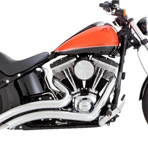 VANCE & HINES 2-into-2 Big Radius Exhaust System - Chrome 26079 - Team Dream Rides