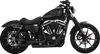 VANCE & HINES Mini Grenades Exhaust System - Matte Black 46884 - Team Dream Rides