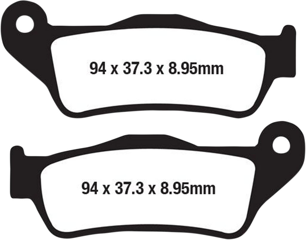 EBC Organic Brake Pads - FA643 Organic Harley/Buell Brake Pads - Team Dream Rides