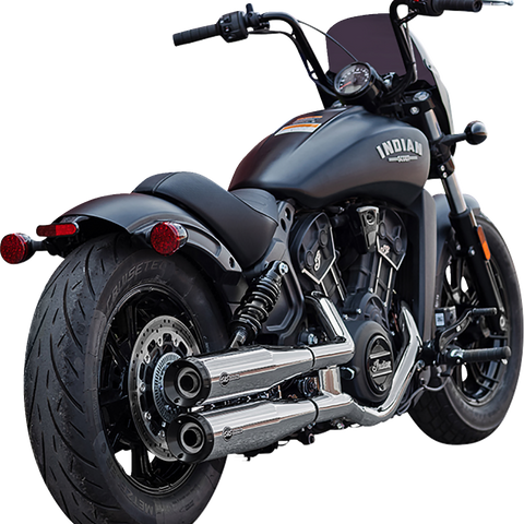 S&S CYCLE Grand National Slip-On Mufflers - Chrome - Race Only 4110-156-R - Team Dream Rides