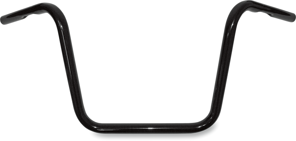 DRAG SPECIALTIES Black 10" Ape Hanger Handlebar for TBW 1" Touring Handlebar - Team Dream Rides