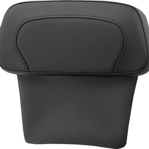 SADDLEMEN Chopped Tour Pak Backrest Pad - RoadSofa* - Black w/ Black Stitch - FLT/FLH '14-'23 814-07-CPACK-RS - Team Dream Rides