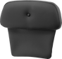 SADDLEMEN Chopped Tour Pak Backrest Pad - RoadSofa* PT - Black w/ Pillowtop - FLT/FLH '14-'23 814-07-CPACK-PT - Team Dream Rides