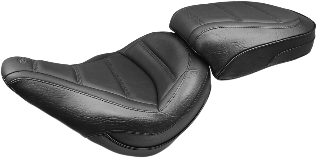 MUSTANG Passenger Touring Seat - FLSL Passenger Tour Seat — Incompatible with Drivers Backrest - Team Dream Rides
