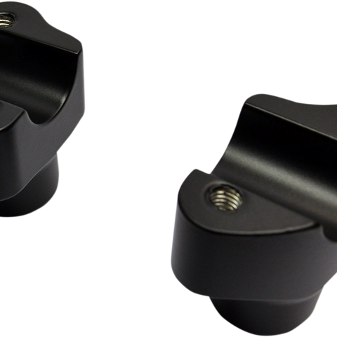 DRAG SPECIALTIES Flat Black 1-1/2