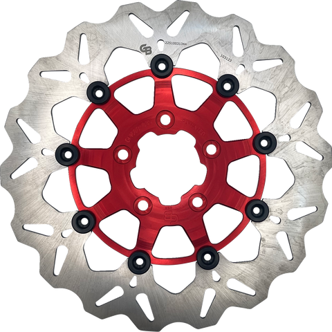 GALFER GBrake Rotor - Front - Red DF680CW-R - Team Dream Rides