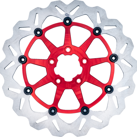 GALFER GBrake Rotor - Front - Red DF680CWS-R - Team Dream Rides