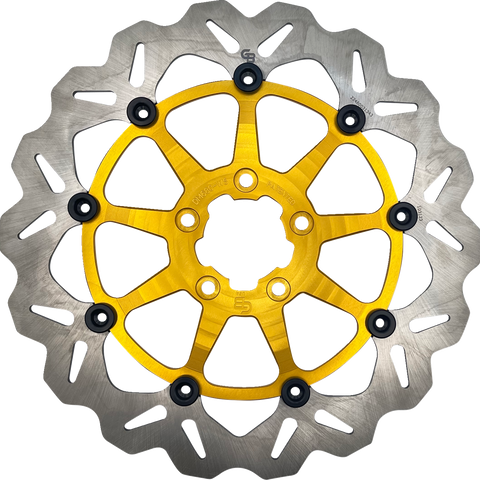 GALFER GBrake Rotor - Front - Gold DF680CWSS-G - Team Dream Rides