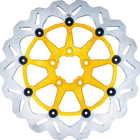 GALFER GBrake Rotor - Front - Gold DF680CWS-G - Team Dream Rides