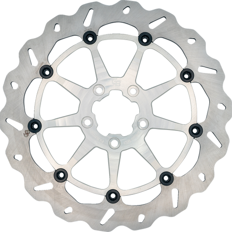 GALFER GBrake Rotor - Front - Silver DF680CWSX-C - Team Dream Rides