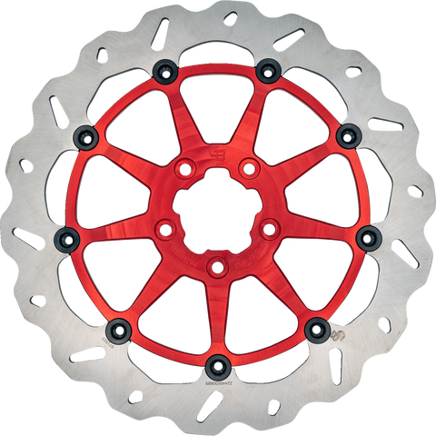 GALFER GBrake Rotor - Front - Red DF680CWSX-R - Team Dream Rides