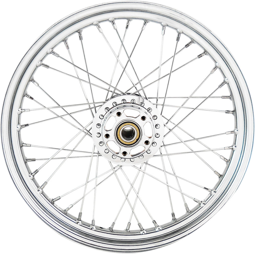 DRAG SPECIALTIES Wheel - Front - 19 x 2.5" - 14-20 1200C/1200X - With ABS Replacement Laced Wheel - Team Dream Rides