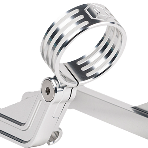 LEGEND SUSPENSION REVO ARC External Reservoir Mount - Clear 1313-0246 - Team Dream Rides