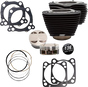 S&S CYCLE 136" Big Bore Cylinder Kit - Black - M8 910-0849 - Team Dream Rides