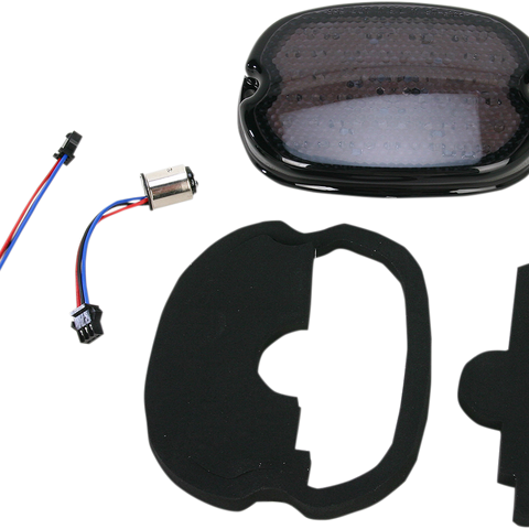 DRAG SPECIALTIES Taillight - Smoke LED Low-Profile Taillight - Team Dream Rides