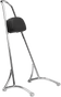 BURLY BRAND Tall Sissy Bar - Chrome Tall Sissy Bar with Backrest Pad - Team Dream Rides