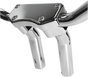 DRAG SPECIALTIES 5-1/2" Chrome Buffalo Risers w/ Top Handlebar Riser & Top Clamp Kit - Team Dream Rides