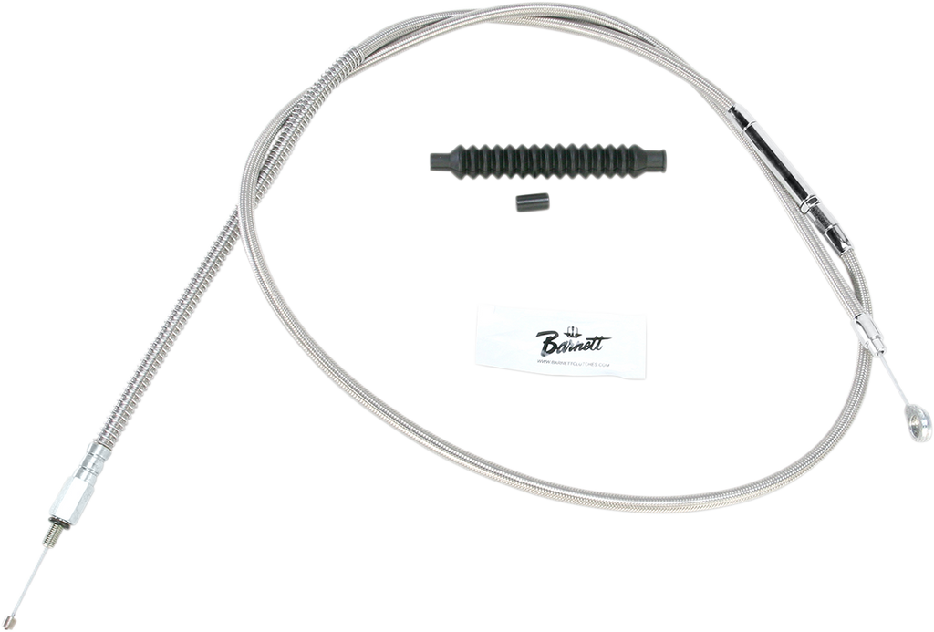 BARNETT Extended 8" Clutch Cable High-Efficiency Stainless Steel Clutch Cable for Harley-Davidson - Team Dream Rides