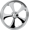 RC COMPONENTS Front Wheel - Nitro - Dual Disc - 21" x 3.5" - 08-18 FLT One-Piece Forged Aluminum Wheel — Nitro - Team Dream Rides