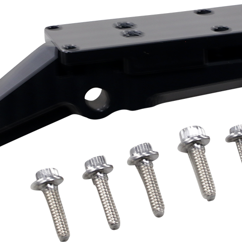 ALLOY ART Ambidextrous Caliper Mount - Black Radial/Ambidextrous Brake Mount - Team Dream Rides