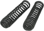 PROGRESSIVE SUSPENSION Shock Springs - 12-Series - Black - 125-170 lb/in 12  Series Shock Springs - Team Dream Rides