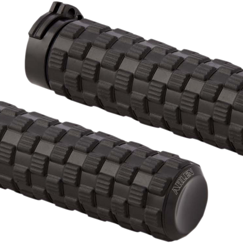 ARLEN NESS Black Air Trax Grips for Cable Air Trax Grips - Team Dream Rides