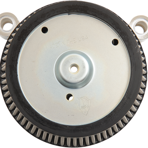 ARLEN NESS Circle Cleaner Synthetic Stage-1 FLH Chrome Big Sucker™ Air Filter Kit Accepts OEM Covers - Team Dream Rides