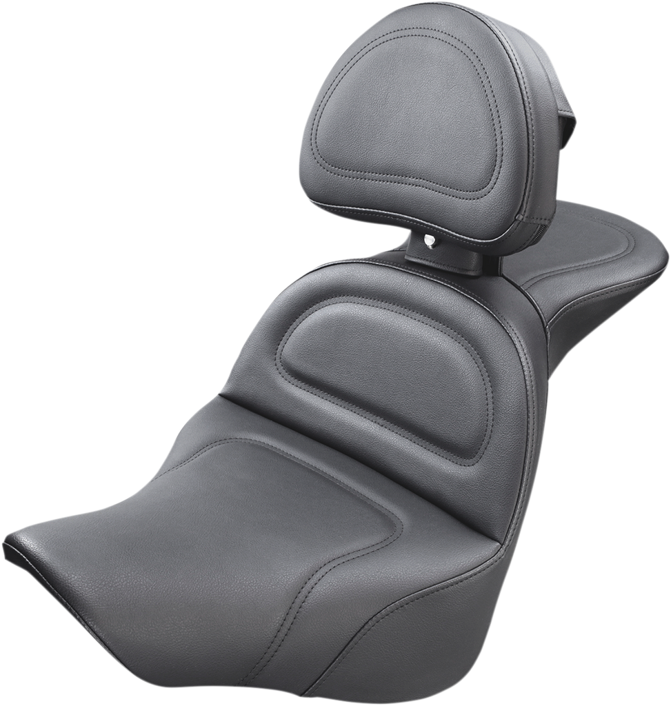 SADDLEMEN Explorer Seat - Backrest Explorer™ Seat — Includes Backrest - Team Dream Rides