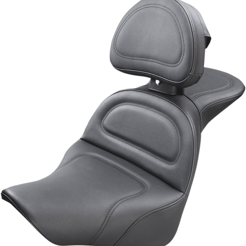 SADDLEMEN Explorer Seat - Backrest Explorer™ Seat — Includes Backrest - Team Dream Rides