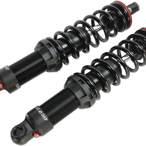 PROGRESSIVE SUSPENSION 490 Series Shock - Black - Heavy-Duty - 13.00
