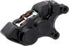ARLEN NESS 4-Piston Caliper - Front Right - 11.8" - Black Ness Tech Four-Piston Caliper - Team Dream Rides