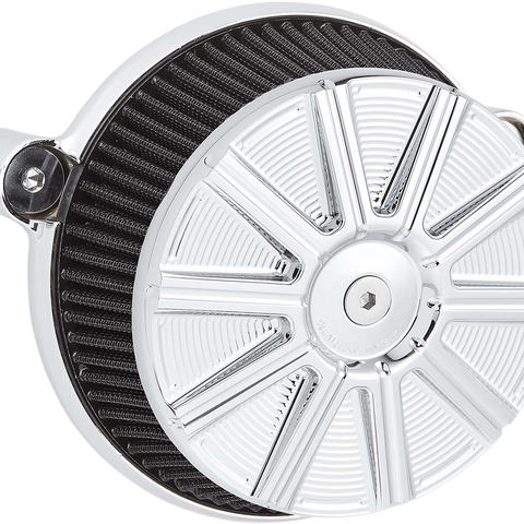 ARLEN NESS Big Sucker - Stage-1 - 10-Gauge Chrome - M8 Big Sucker™ Stage 1 Air Filter Kit - Team Dream Rides