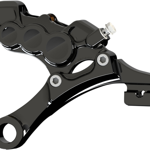 ARLEN NESS 6-Piston Caliper - Rear - Black - 11.8