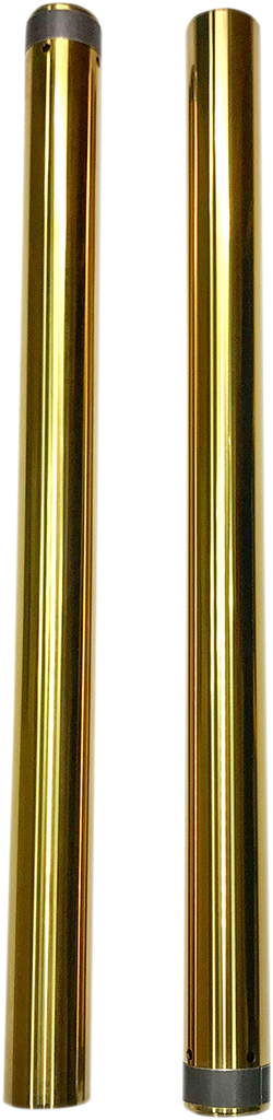 PRO-ONE PERF.MFG. Fork Tube - Gold - 49 mm - 25.50" Length Fork Tubes - Team Dream Rides