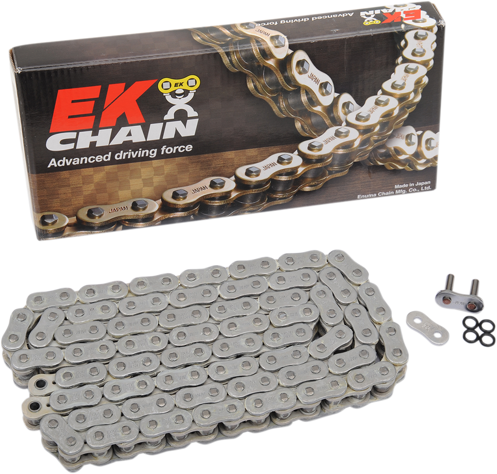 EK 520 ZVX3 - Sportbike Chain- 150 Links - Chrome ZVX3 Sealed Extreme Sportbike Series Chain - Team Dream Rides